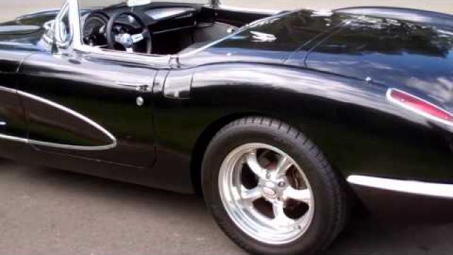 SOLD C1 1959 Black resto mod Corvette for 4 sale by Corvette Mike Com