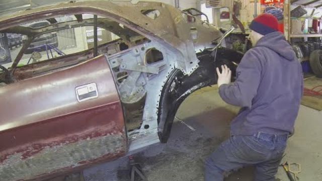 74 Dodge Challenger Restoration #6 - Wheel Well & Rocker Patch